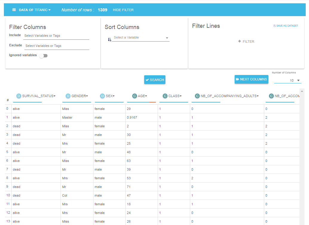 dataVIew